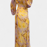 Leona Pleated Maxi Dress