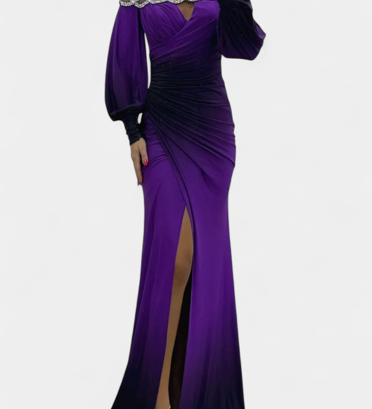 Silvia Ombre Maxi Dress