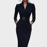 Hanna – High-neck dress