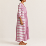 Milena Modern Abstract Print Dress
