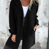 Tessa Elegant Button Coat