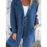 Tessa Elegant Button Coat
