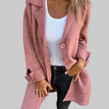 Tessa Elegant Button Coat