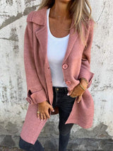 Tessa Elegant Button Coat