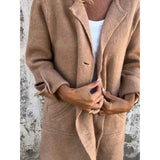Tessa Elegant Button Coat
