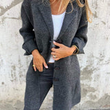 Tessa Elegant Button Coat