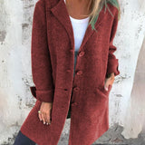 Tessa Elegant Button Coat
