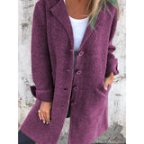 Tessa Elegant Button Coat