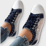 Ivy Lace-Detail Comfort Shoes