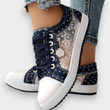 Ivy Lace-Detail Comfort Shoes