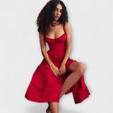 Zippora Charming Floral Bustier Dress