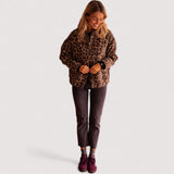 Paulina Leopard Print Jacket