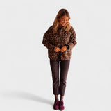 Tena Madinga Leopard Autumn Jacket