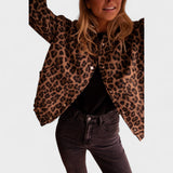 Tena Madinga Leopard Autumn Jacket