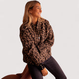 Paulina Leopard Print Jacket