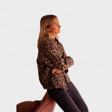 Tena Madinga Leopard Autumn Jacket