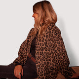 Paulina Leopard Print Jacket