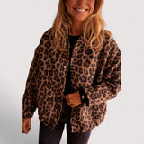 Paulina Leopard Print Jacket