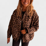 Tena Madinga Leopard Autumn Jacket