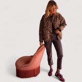Paulina Leopard Print Jacket