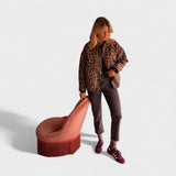 Tena Madinga Leopard Autumn Jacket