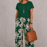 Rosie | Elegant two-piece floral set