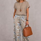 Rosie | Elegant two-piece floral set