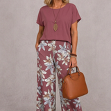 Rosie | Elegant two-piece floral set