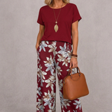 Rosie | Elegant two-piece floral set