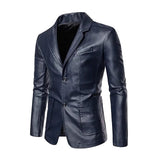 Andrew | Smart Leather-Look Jacket
