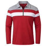 Oliver | Striped Zip-Neck Jumper