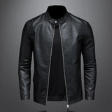 Stuart | Classic Leather-Effect Jacket