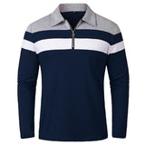 Oliver | Striped Zip-Neck Jumper