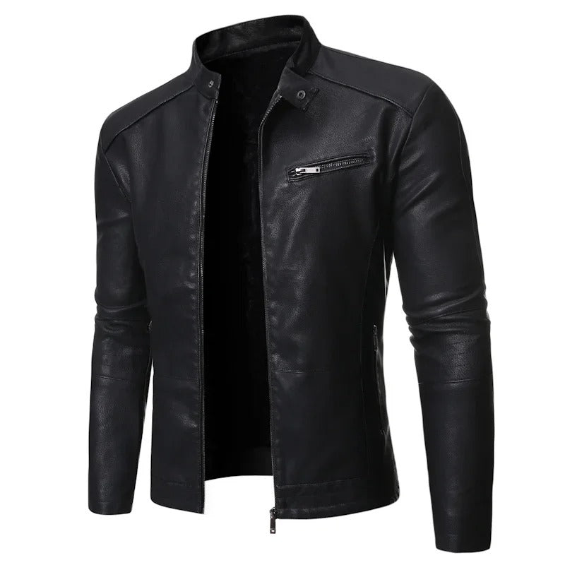 Derek | Classic Leather-Look Jacket