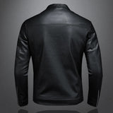 Stuart | Classic Leather-Effect Jacket