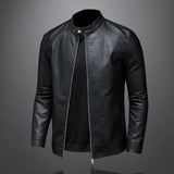 Stuart | Classic Leather-Effect Jacket