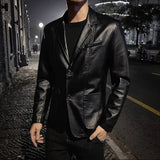 Andrew | Smart Leather-Look Jacket