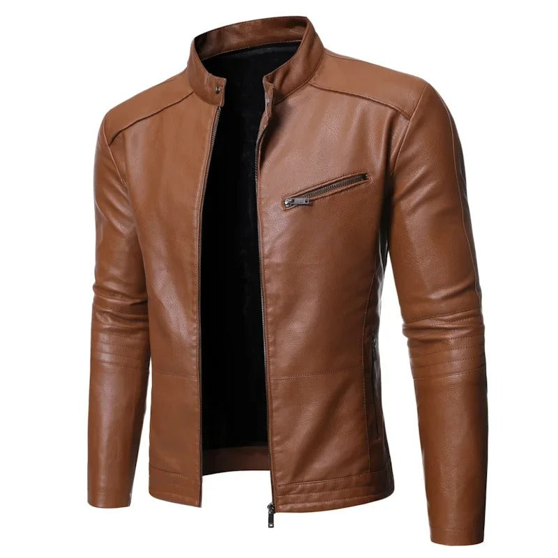 Derek | Classic Leather-Look Jacket