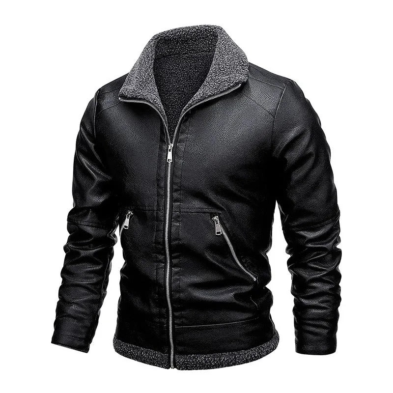 Robert | Leather-Look Casual Jacket