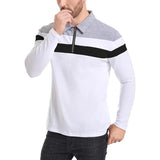 Oliver | Striped Zip-Neck Jumper