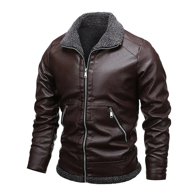 Robert | Leather-Look Casual Jacket
