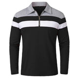 Oliver | Striped Zip-Neck Jumper