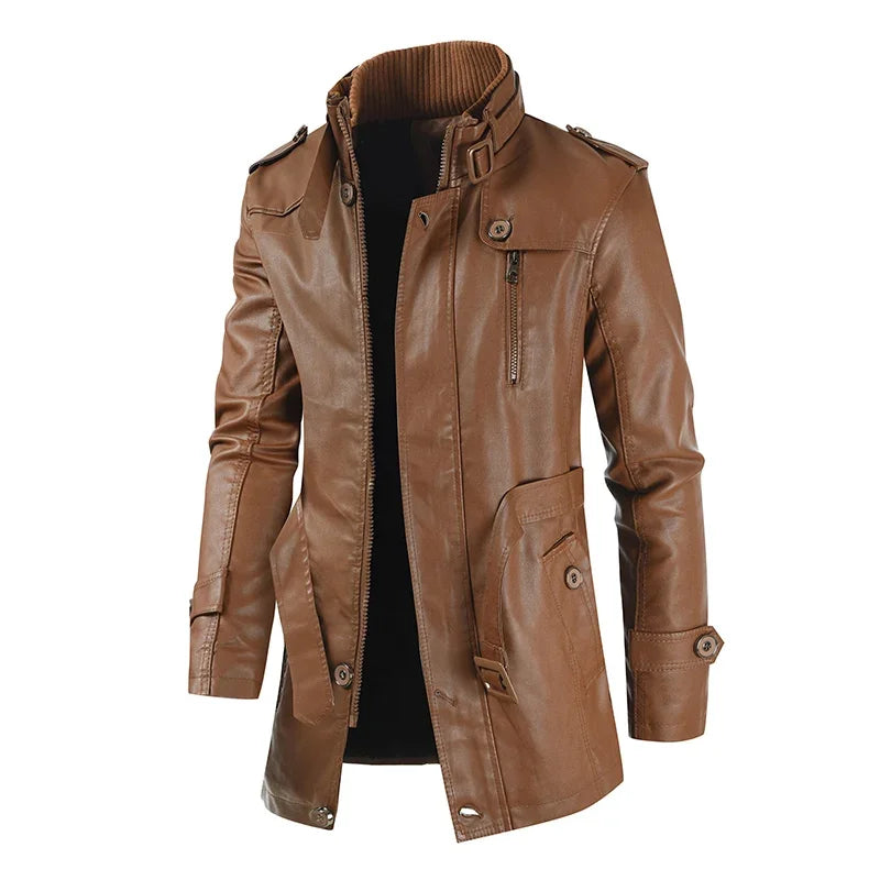 Anthony | Longline Biker-Style Jacket