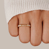 Unity - Pearl and Crystal Ring