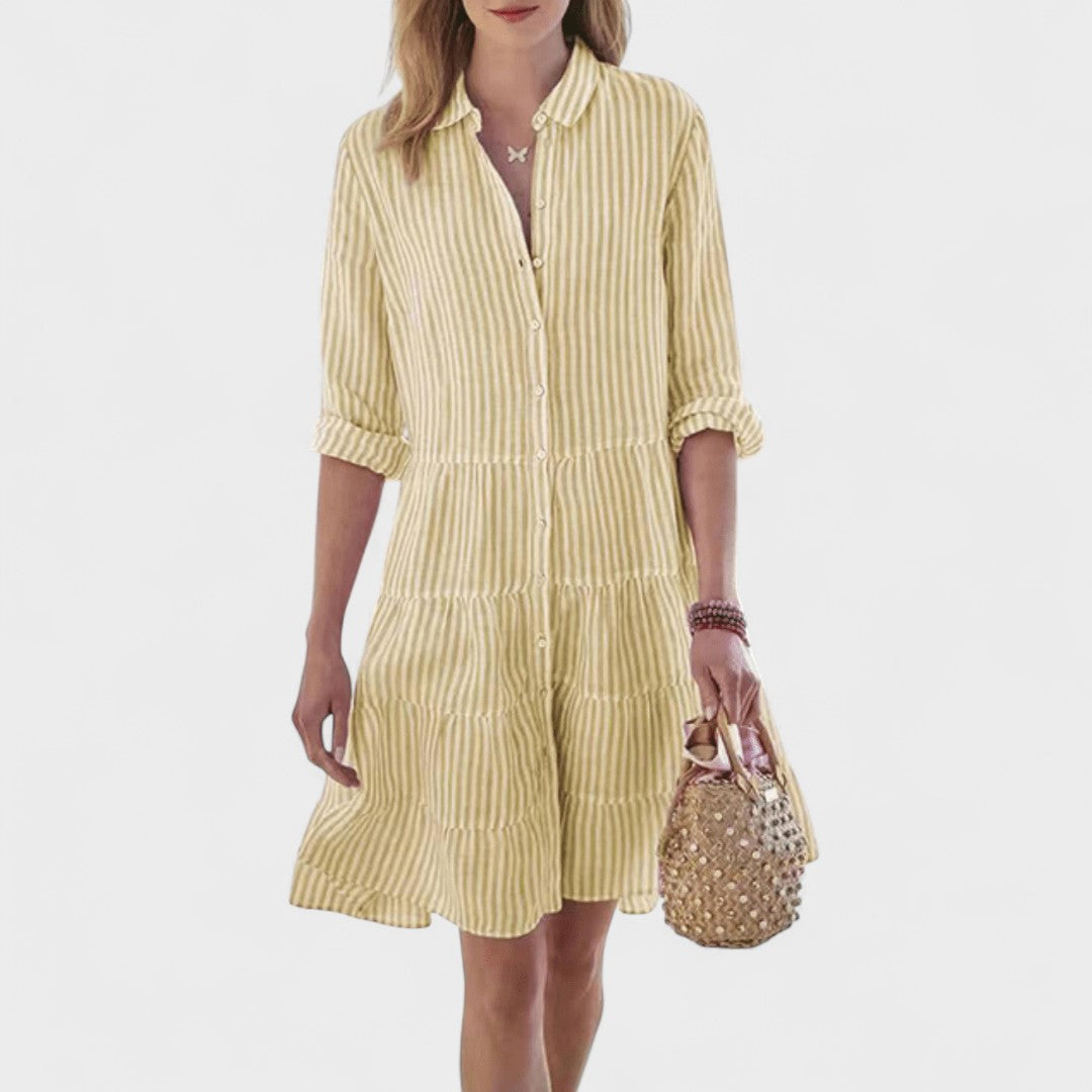 Angelina Striped Summer Dress