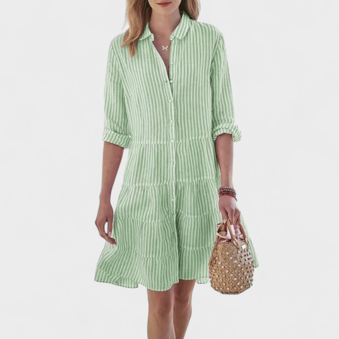 Angelina Striped Summer Dress