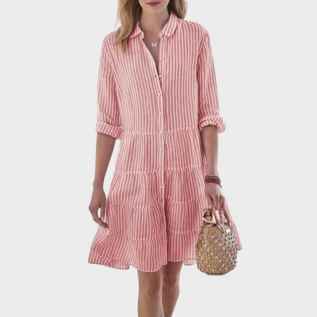 Angelina Striped Summer Dress