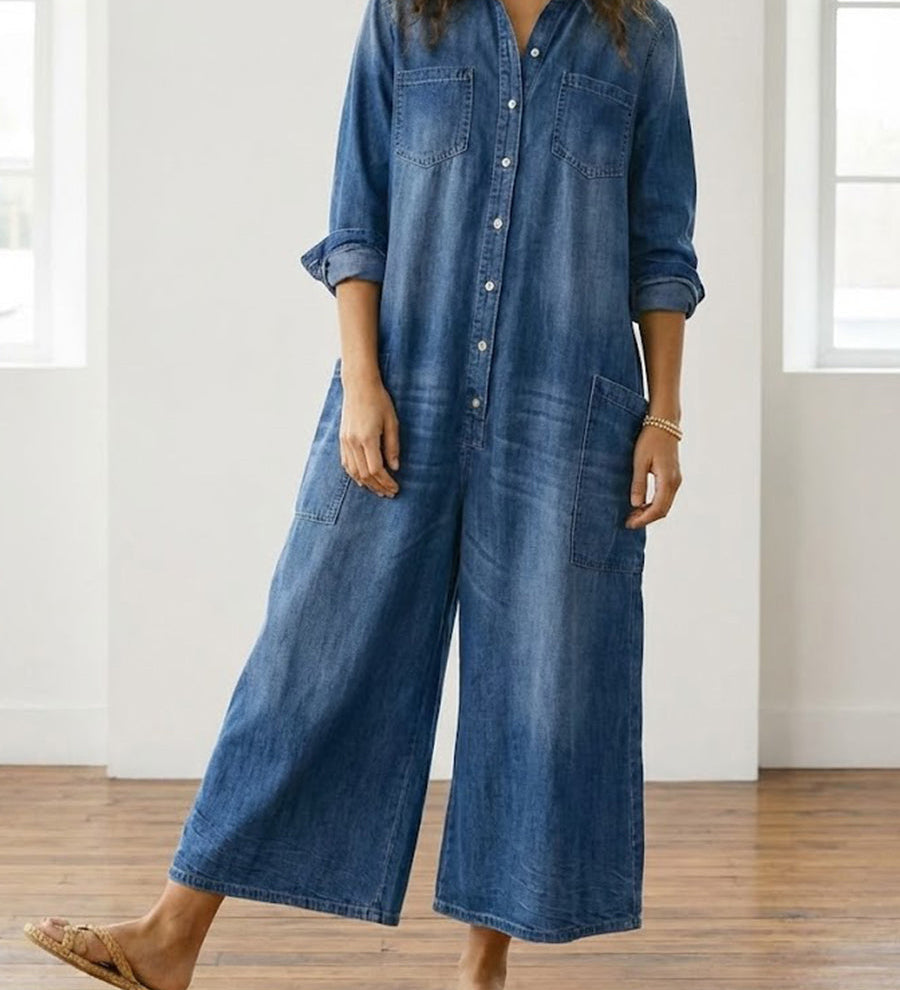 Vera Denim Jumpsuit