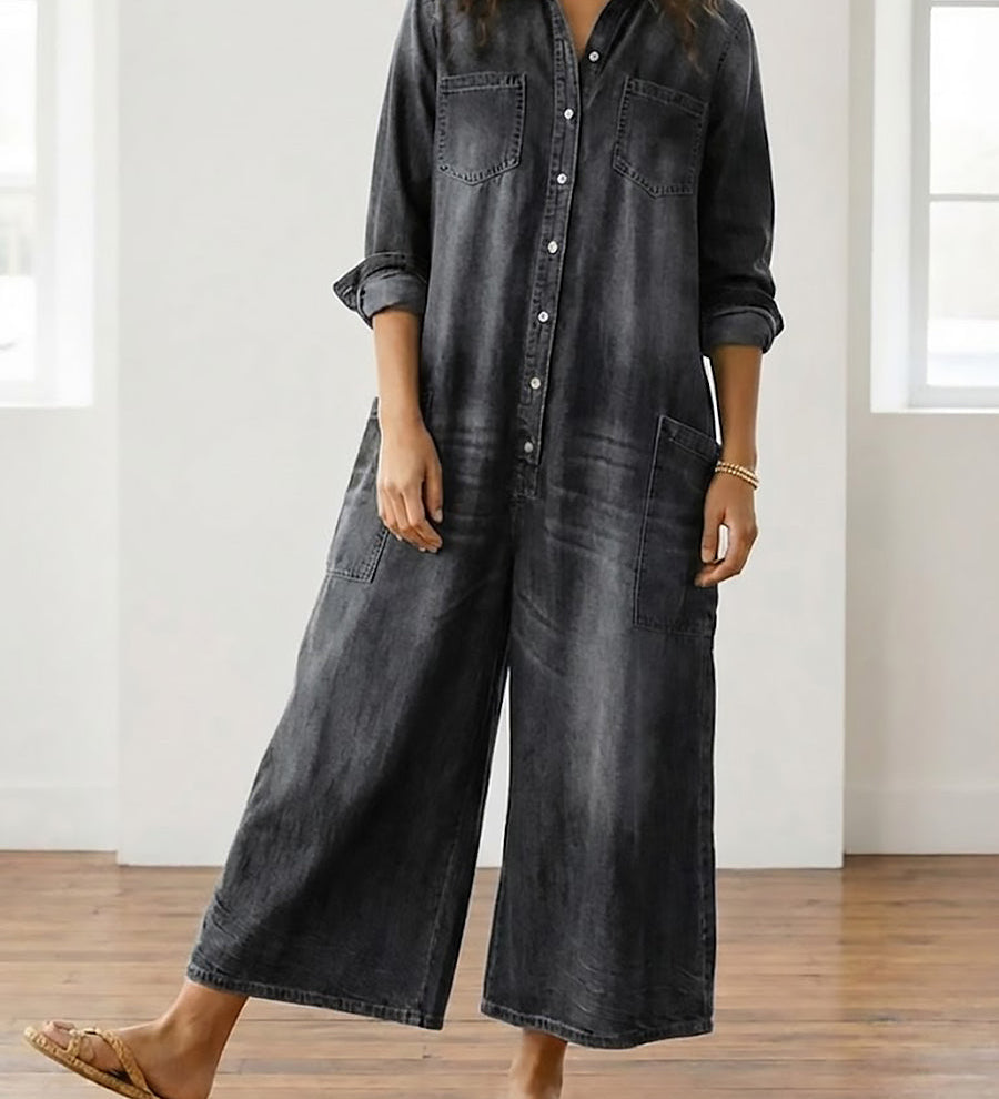Vera Denim Jumpsuit