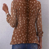 Veselka™ | Μπουφάν με animal print